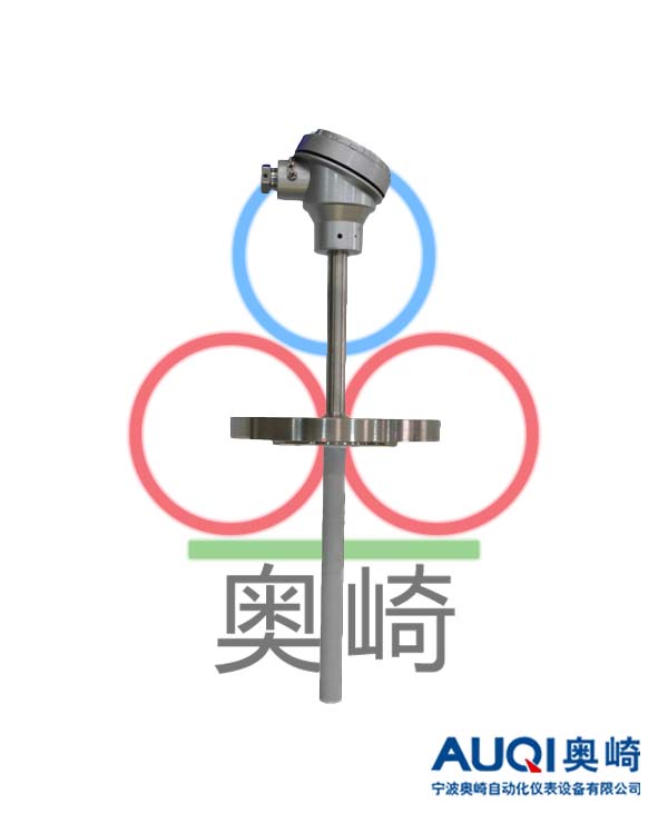 包四氟带法兰热电偶